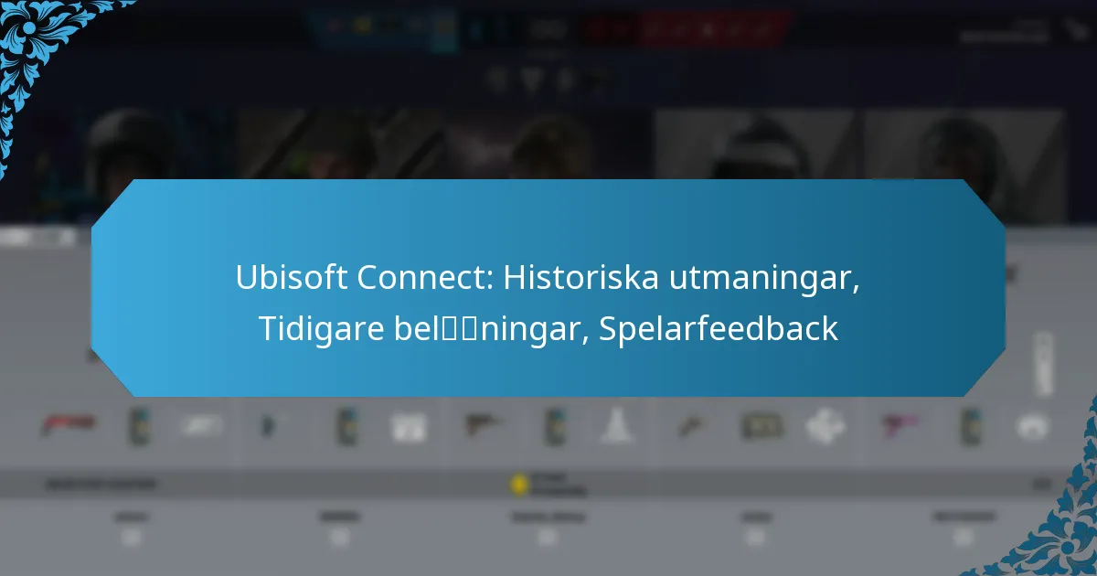 Ubisoft Connect: Historiska utmaningar, Tidigare belöningar, Spelarfeedback