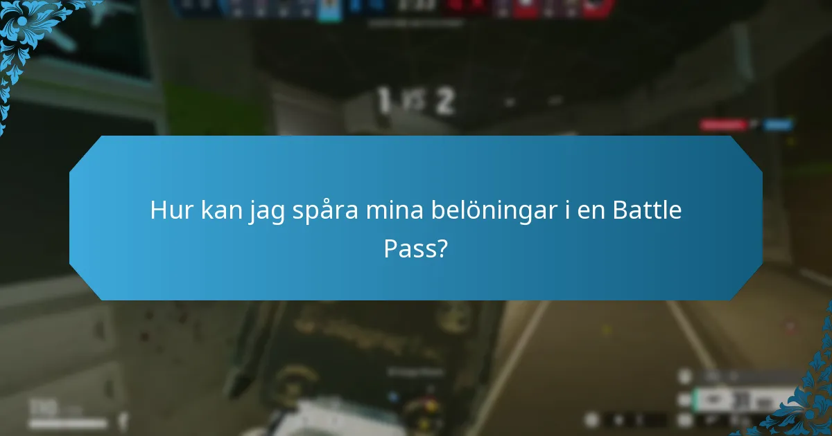Hur kan jag spåra mina belöningar i en Battle Pass?